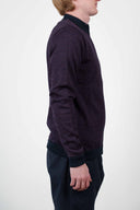 BASIS jacket, ocean blue / purple melange