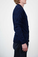 NESTOR cardigan, sea blue / olde blue