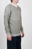 LINKS sweater, grey melange