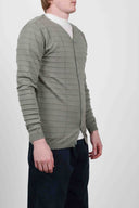 SIDE cardigan, top grey melange