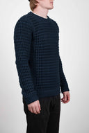 HOMEOSTASIS crew neck, blue gene