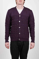 HABITAT cardigan, purple melange
