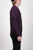 HABITAT cardigan, purple melange