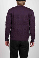HABITAT cardigan, purple melange