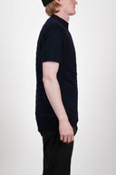 ITERATION zip vest, dark blue