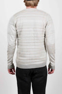 ITERATION cardigan, grey melange