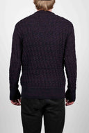 STARK sweater, purple melange mix