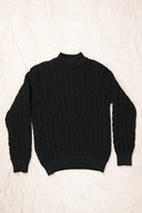 STARK-III sweater, black void