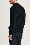 STARK-III sweater | høj hals, black void