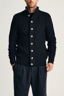 STARK cardigan, navy blue
