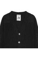 RANK-III cardigan, black void (f)