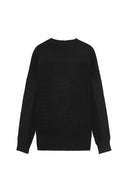 RANK-III cardigan, black void (f)