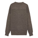 RANK-III cardigan, terra brown (f)