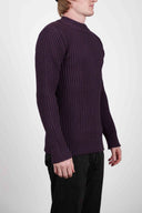 FANG crew neck, purple melange