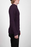 FANG crew neck, purple melange