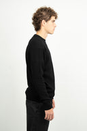 ROENTGEN-II crew neck | rund hals, black void