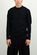 ROENTGEN-II crew neck | rund hals, navy blue II