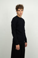 ROENTGEN-II crew neck | rund hals, navy blue II