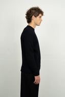 ROENTGEN-II crew neck | rund hals, navy blue II