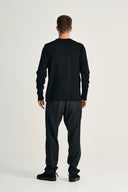 SOLO crew neck | rund hals, black void (f)