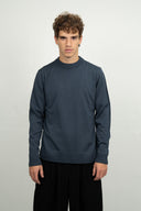 SOLO crew neck | rund hals, shadow blue (f)