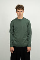 SOLO crew neck | rund hals, copper green (f)