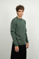 SOLO crew neck | rund hals, copper green (f)