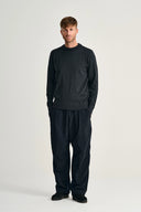SOLO crew neck | rund hals, molten grey (f)