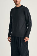 SOLO crew neck | rund hals, molten grey (f)