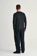 SOLO crew neck | rund hals, molten grey (f)