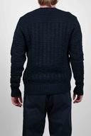 BINDING cardigan, all ocean blue