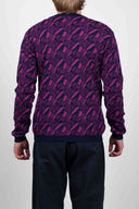 FRAGMENT, sea blue/ fuchsia