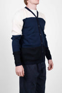 TRANSITION cardigan, royal blue palette