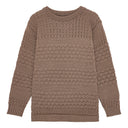 MACRO crew neck | rund hals, terra rose (f)