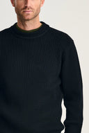 FENDER crew neck | rund hals, navy blue (f)