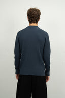 FENDER crew neck | rund hals, shadow blue (f)