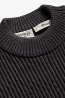 FENDER 4J crew neck, charcoal melange