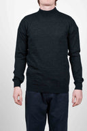 VERSION sweater, black melange
