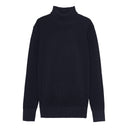 FENDER-III sweater | høj hals, navy blue (f)