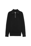 FENDER-III short zip | kort lynlås, black void (f)
