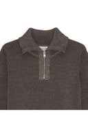 FENDER-III short zip | kort lynlås, terra brown (f)