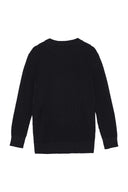FENDER-III crew neck | rund hals, navy blue (f)