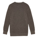 FENDER-III crew neck | rund hals, terra brown (f)
