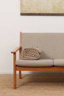 HAVEN blanket, caramel latté melange