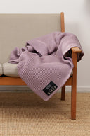 HAVEN blanket, dusty purple