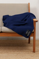 HAVEN blanket, indigo blue