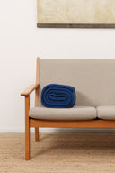 HAVEN blanket, pool blue