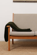 HAVEN blanket, bronzed green