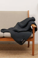 HAVEN blanket, blind anthracite grey