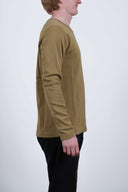 PACE crew neck, army camel